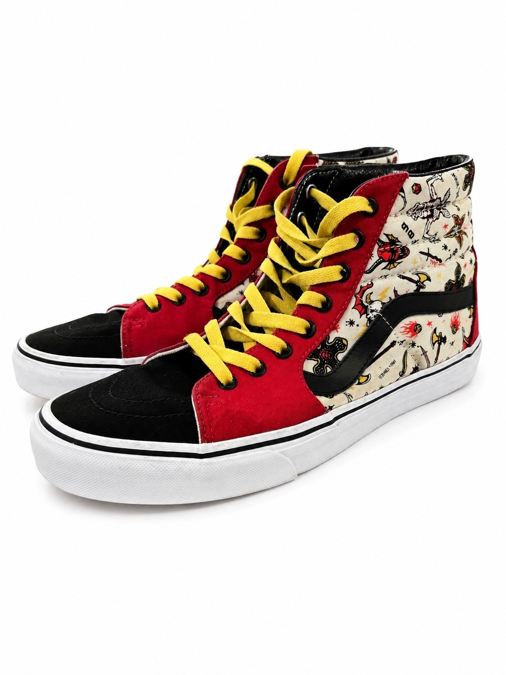 Vans x Stranger Things Sk8-Hi High Tops Men's 10.5 Rare Netflix Collab